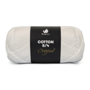 Mayflower Cotton 8/4, Hvid