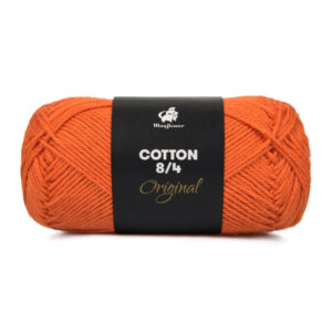 Mayflower Cotton 8/4, Mørk Orange