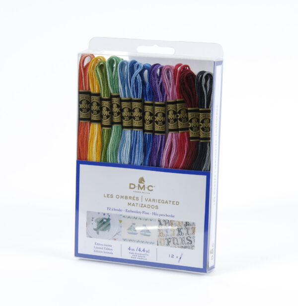 MOULINÉGARN SAMPAK 12 FARVER "MULTI COLOR"