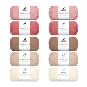 ANYDAY Cotton 8/4 Colorbag 2, 10-pak