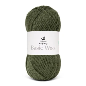Mayflower Anyday Basic Wool, Armygrøn