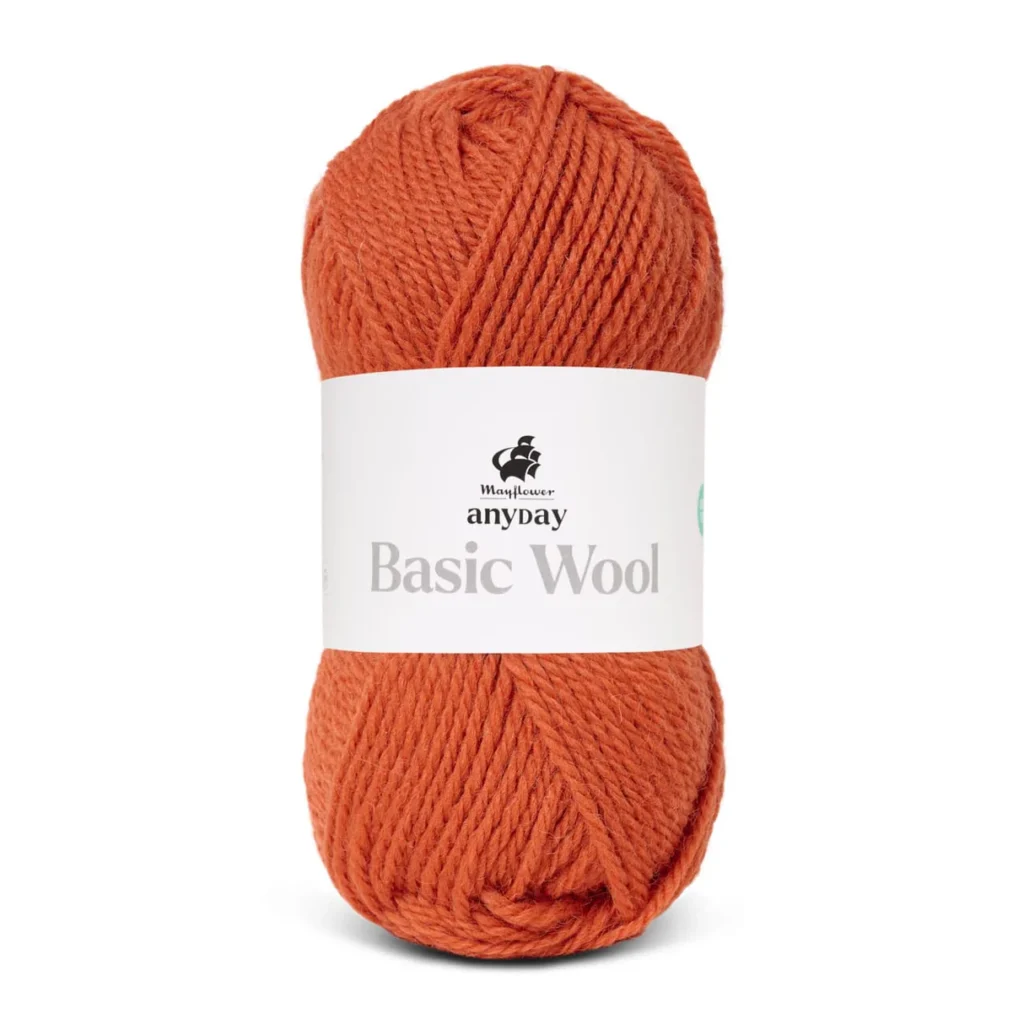 Mayflower Anyday Basic Wool, Rust