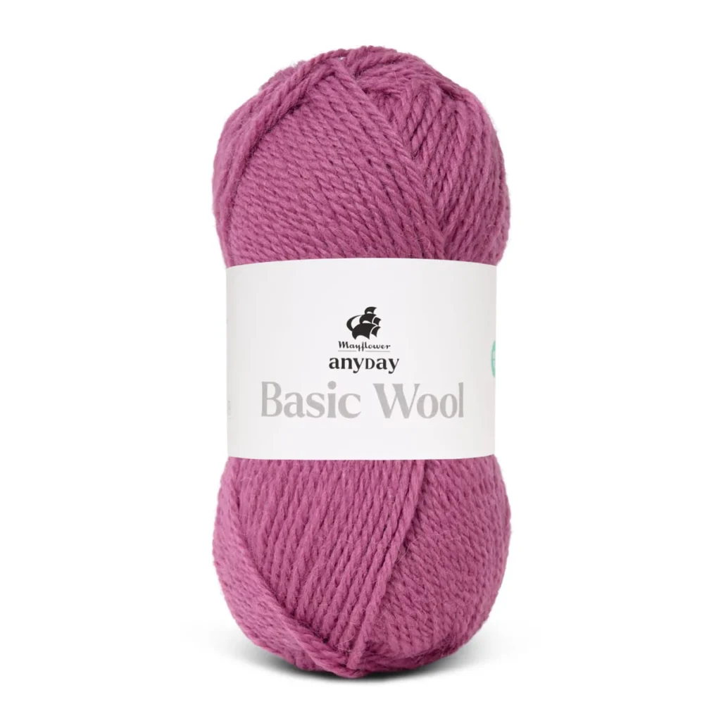Mayflower Anyday Basic Wool, Gammelrosa