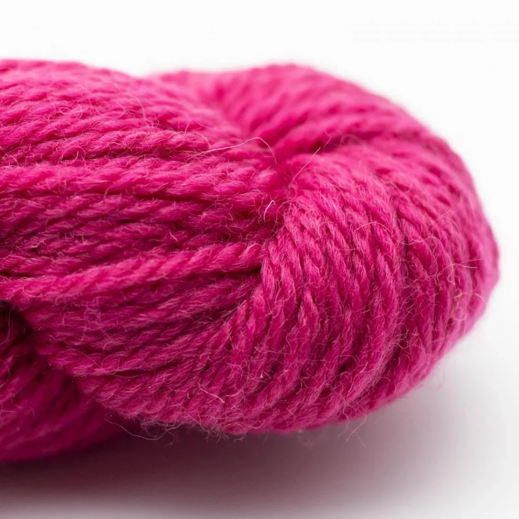 British Blue Wool 25g - Mysore Red