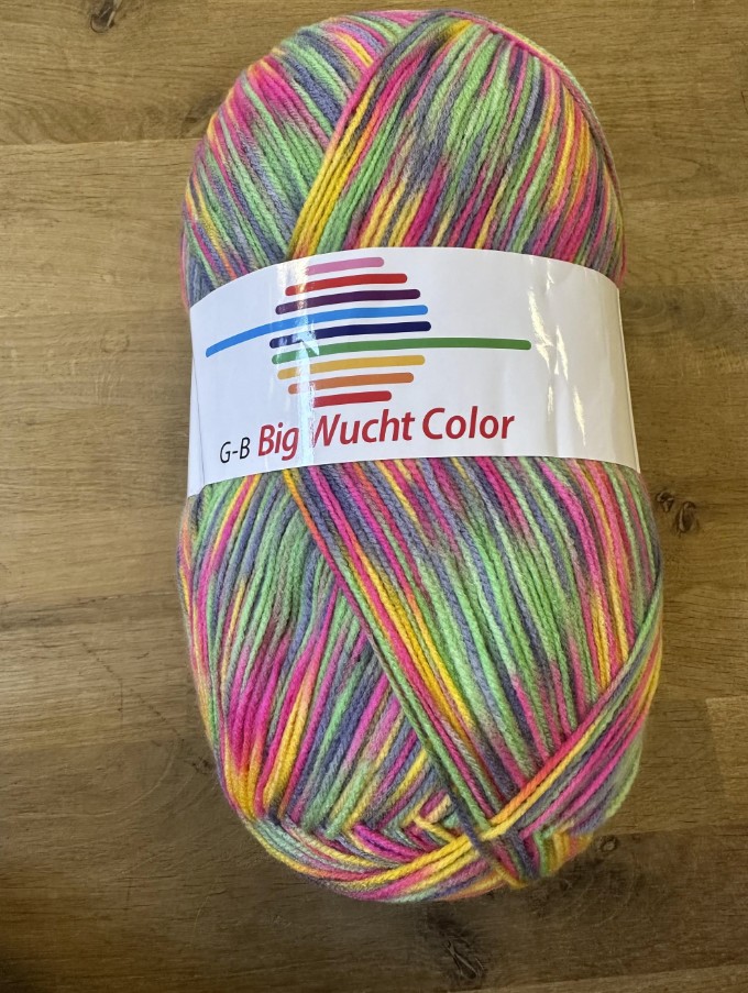 GB Big Wucht Color - 20 Pink-Gul-Neongrøn