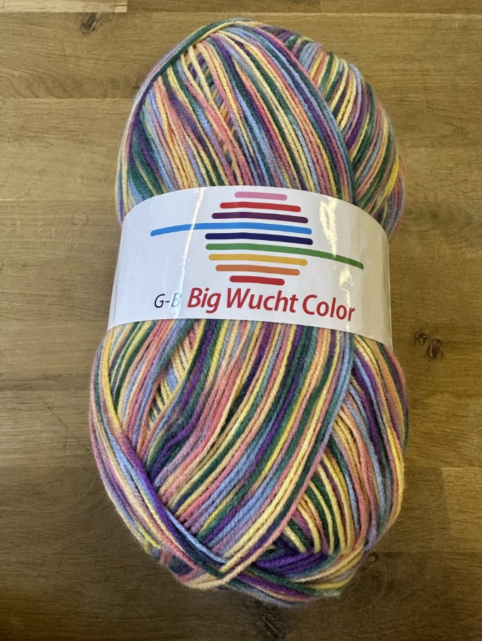 GB Big Wucht Color - 21 Grøn-Lilla-Gul