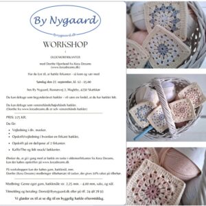 Workshop med KreaDreams, 27. September fra 12-15