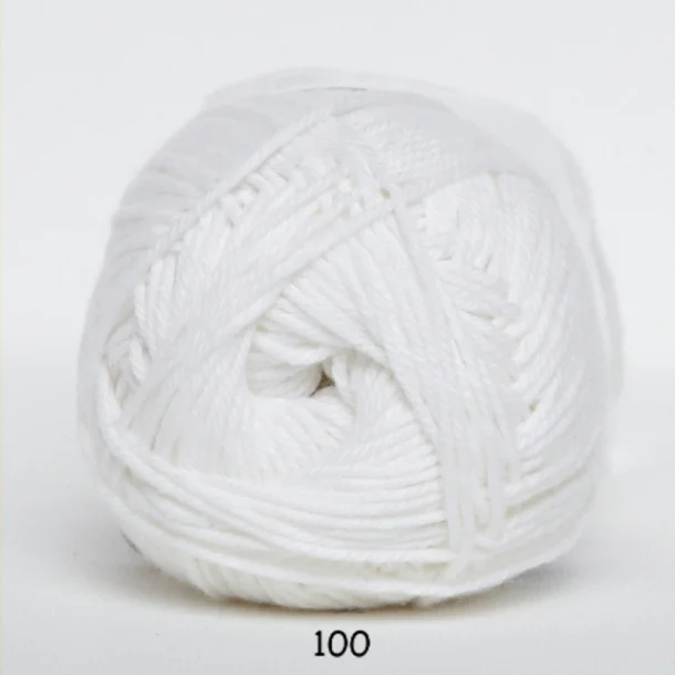 Hjertegarn Cotton 8, fv 100