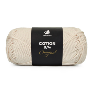 Mayflower Cotton 8/4, Råhvid