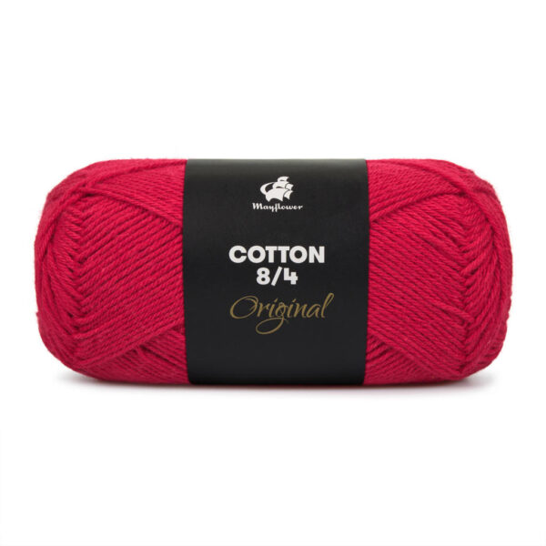 Mayflower Cotton 8/4, Mørkerød