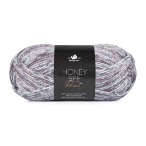 Mayflower HoneyBee Print, Vintergrå