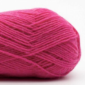 Kremke Soul Wool Edelweiss Alpaka 4-ply 25g, Violet Pink
