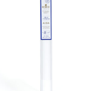 AIDA 7 PTS/18CT 38,1 X 45,7CM BLANC