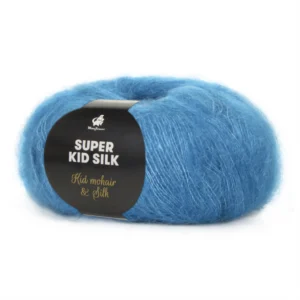 Mayflower Super Kid Silk, Mørk Dueblå