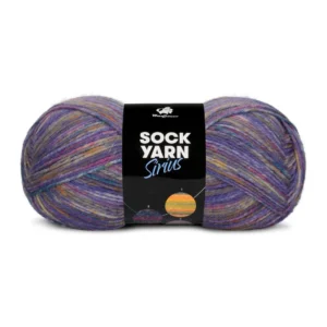 Mayflower Sirius Sock Yarn Universe, Lilla/Pink/Gul