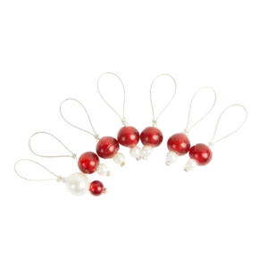 Knitpro zooni maskemarkør amarant (7 stk.) 10937