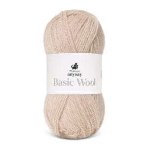 Mayflower Anyday Basic Wool, Lys Sand