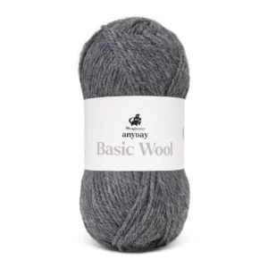 Mayflower Anyday Basic Wool, Mørkegrå