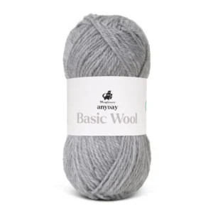 Mayflower Anyday Basic Wool, Lys Grå
