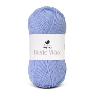 Mayflower Anyday Basic Wool, Pastelblå