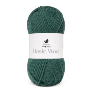 Mayflower Anyday Basic Wool, Mørkegrøn