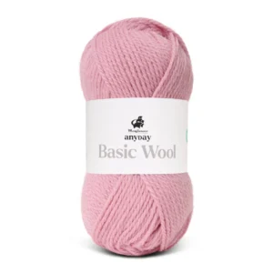 Mayflower Anyday Basic Wool, Lys Rosa