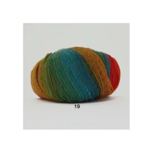 Hjertegarn Longcolors Merino, Fv. 19