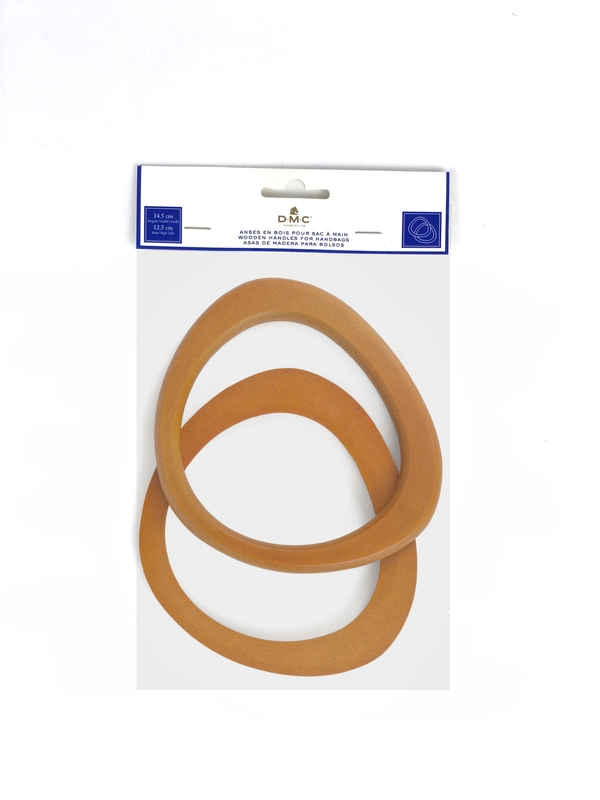 Dmc taskehåndtag træ brun oval (2)