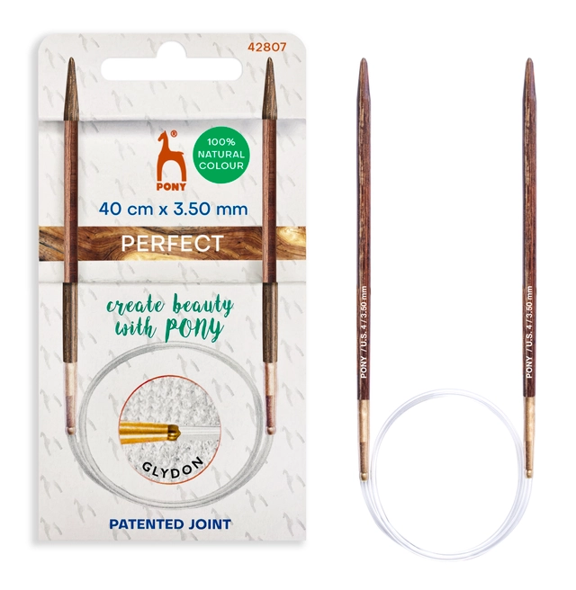 Pony perfect rundpind 40cm 3,50 træ 42807