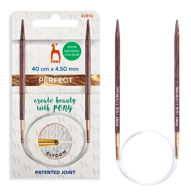 Pony perfect rundpind 40cm 4,50 træ 42810