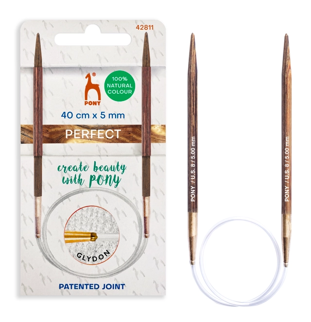 Pony perfect rundpind 40cm 5,00 træ 42811