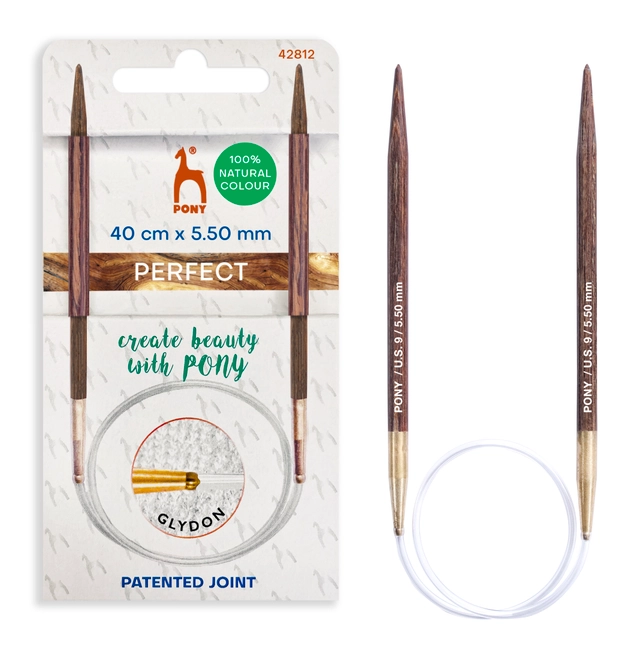 Pony perfect rundpind 40cm 5,50 træ 42812
