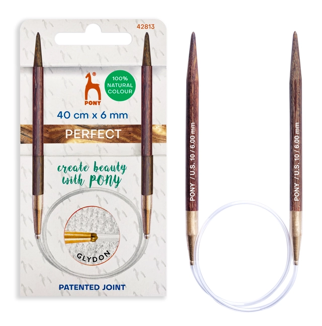 Pony perfect rundpind 40cm 6,00 træ 42813